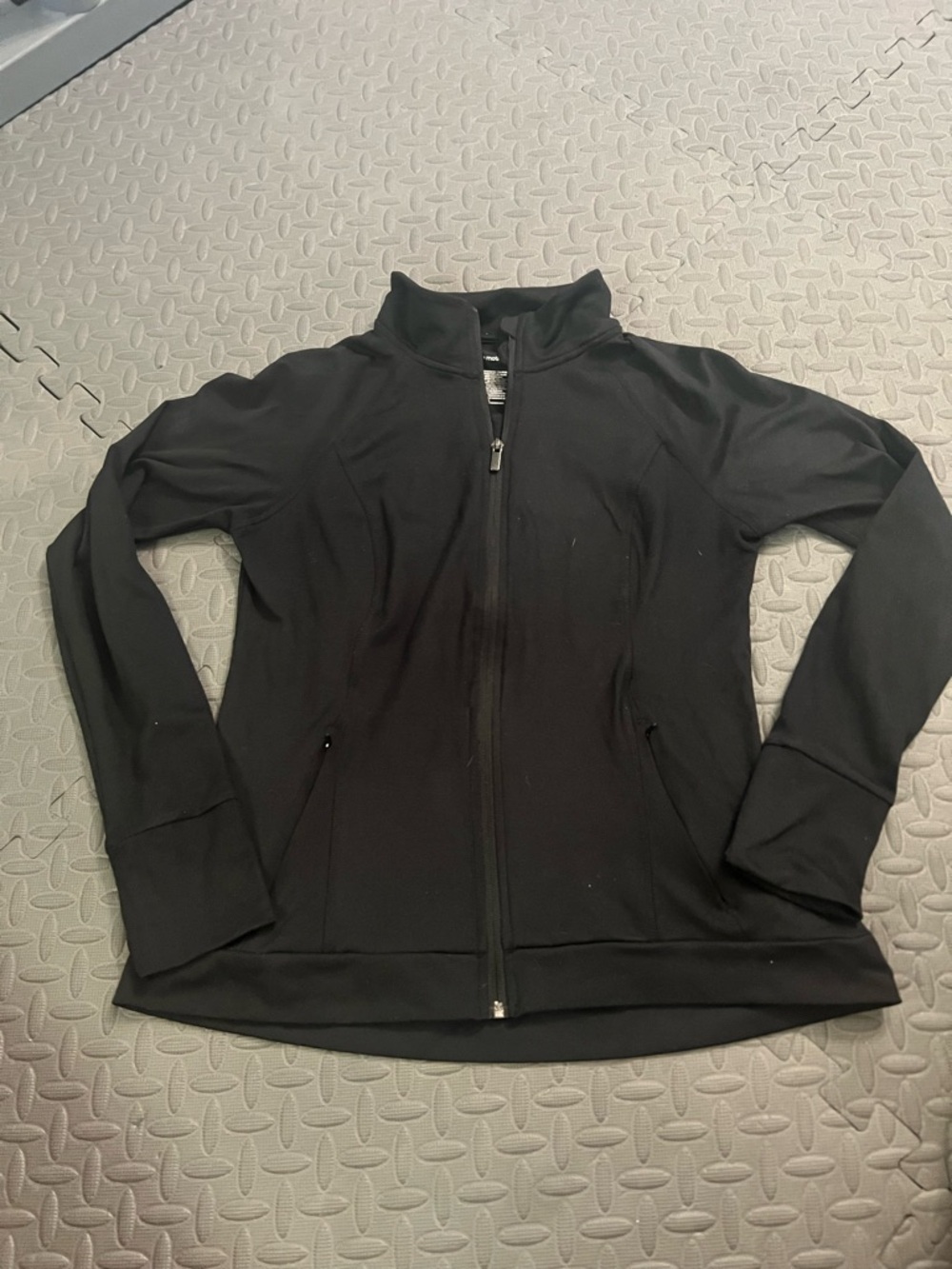 Women’s all in motion Black Full-Zip Athletic Jacket medium